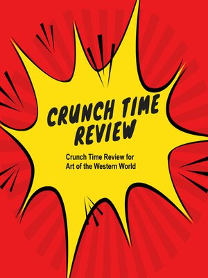 cover image of Crunch Time Review for Art of the Western World